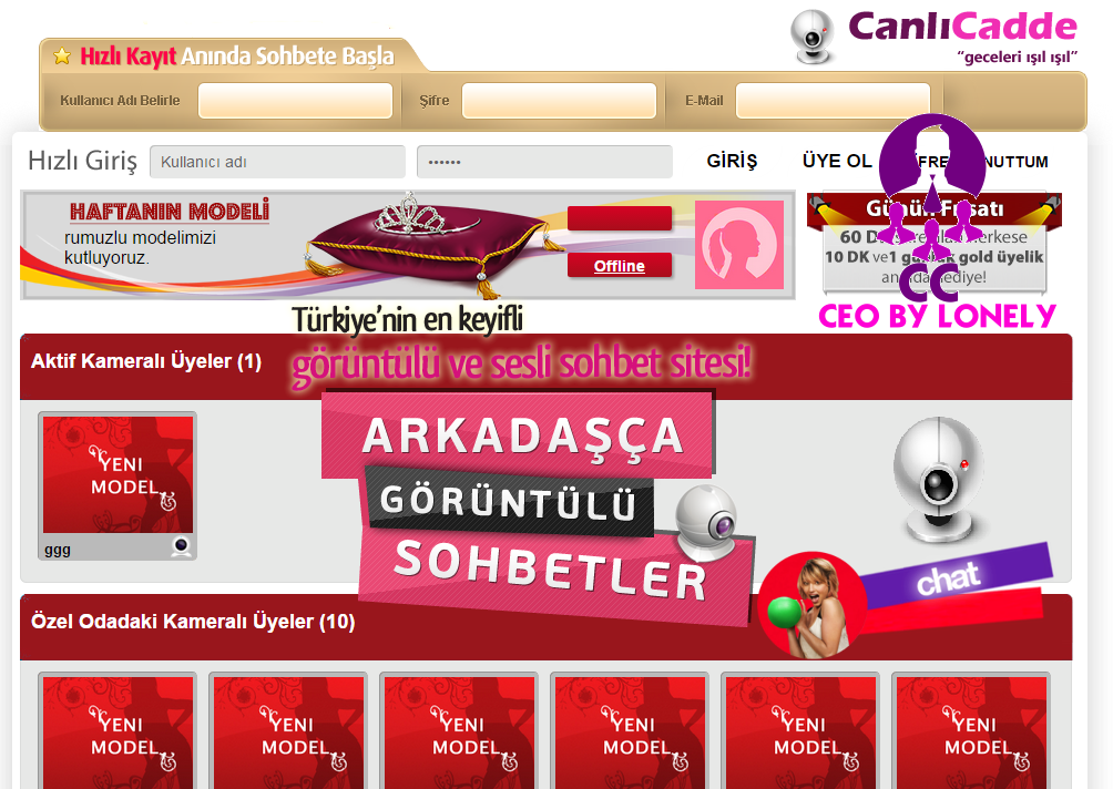 Canlicadde.com Canlı Sesli Sohbet Sitesi