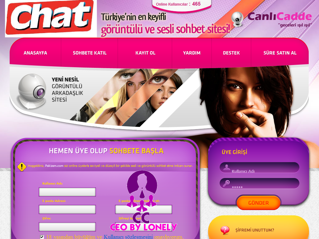 Canlicadde.com İstanbul Chat Canlı Sohbet Odaları